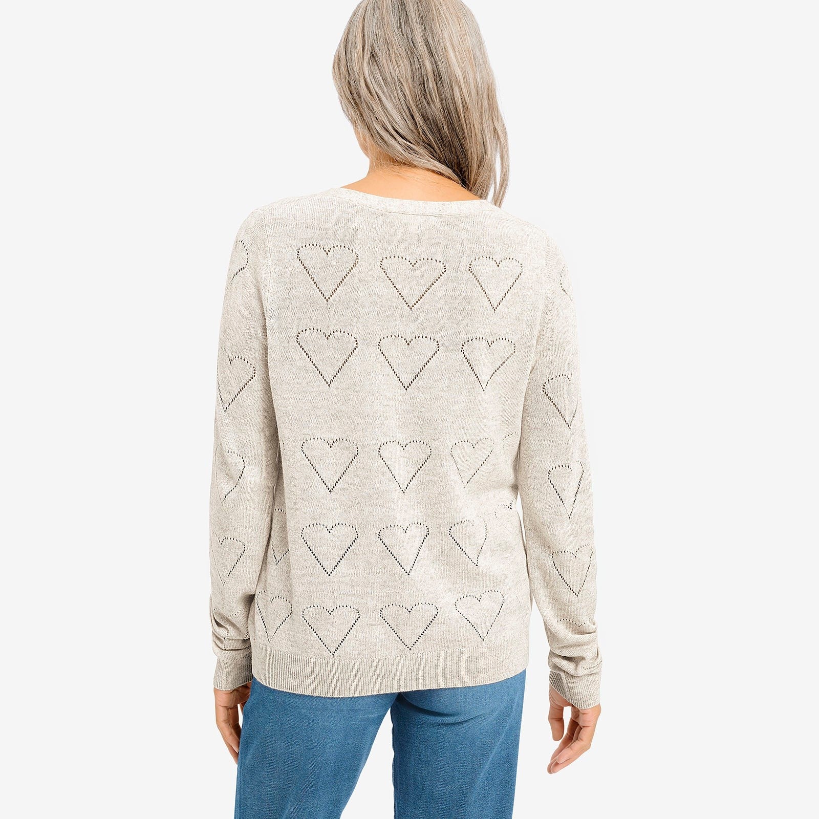 Alamo Cardigan (Oat Heather) - Image 3