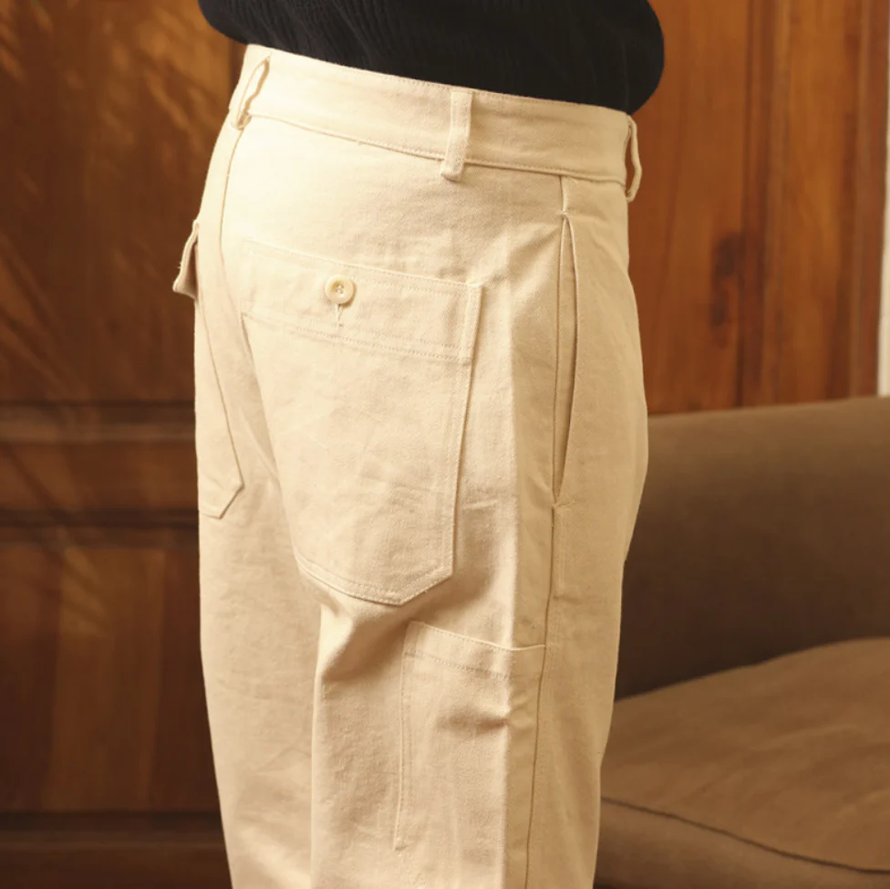 Alcatraz 308 Work Pants (Off White) - Image 3