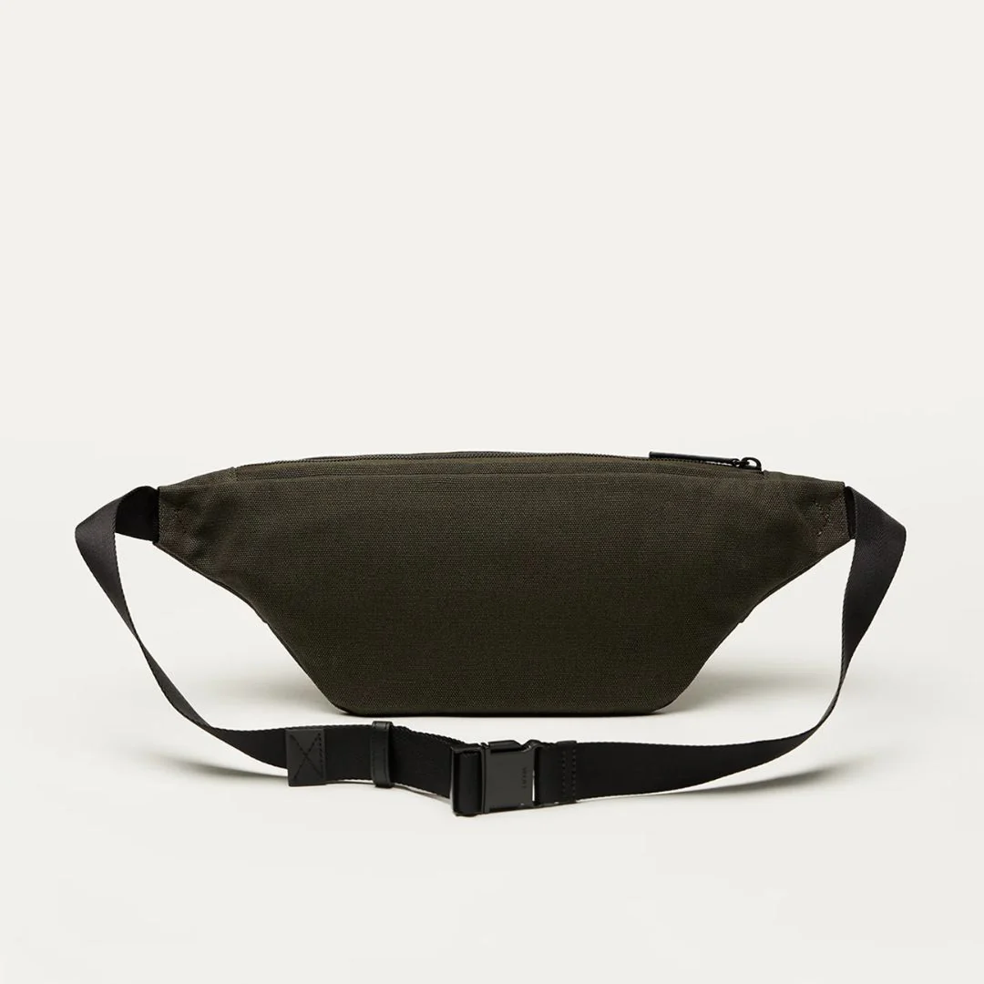 Atlin Canvas Belt Bag (Green) - Image 2