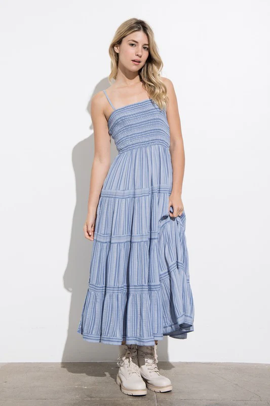 Blue Multi Dress - Image 4