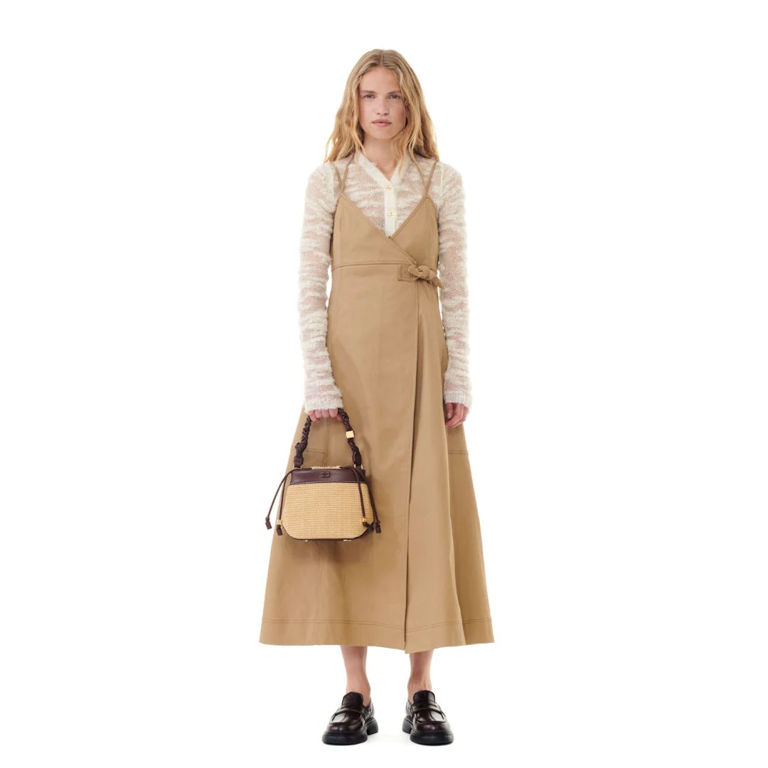Bou Bucket Raffia Bag (Nature) - Image 2