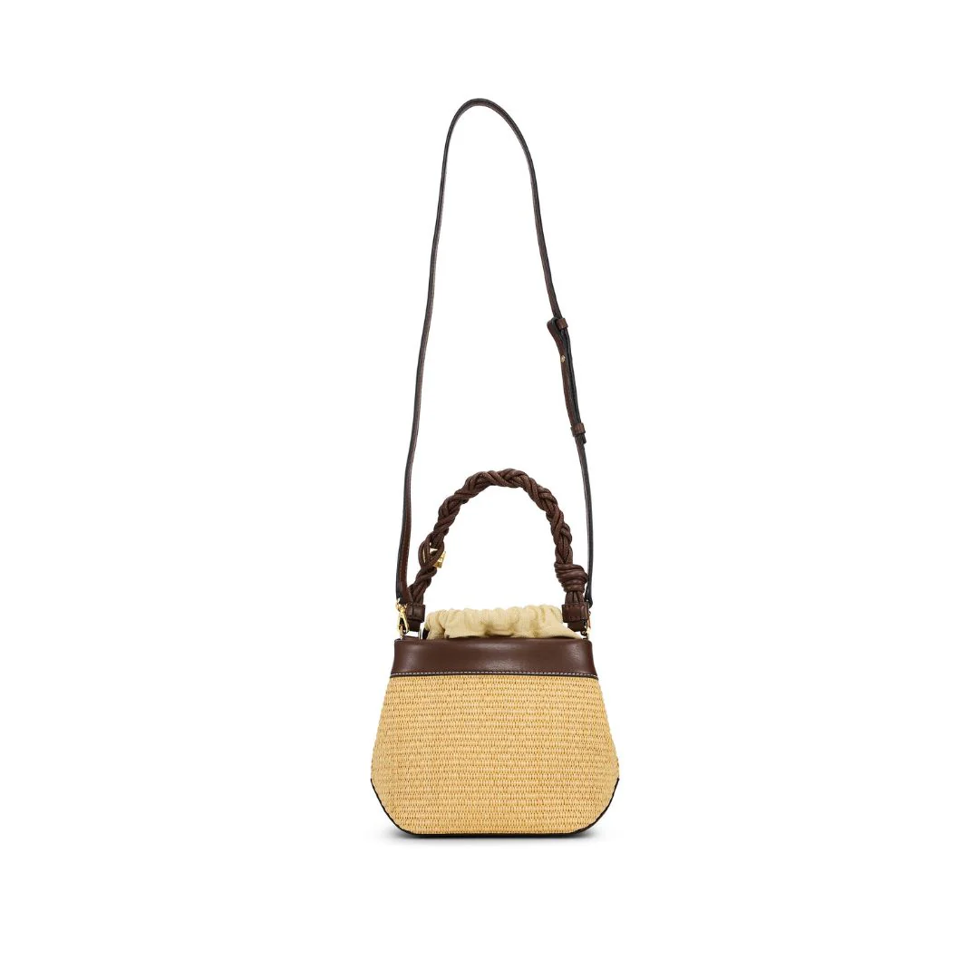 Bou Bucket Raffia Bag (Nature) - Image 3