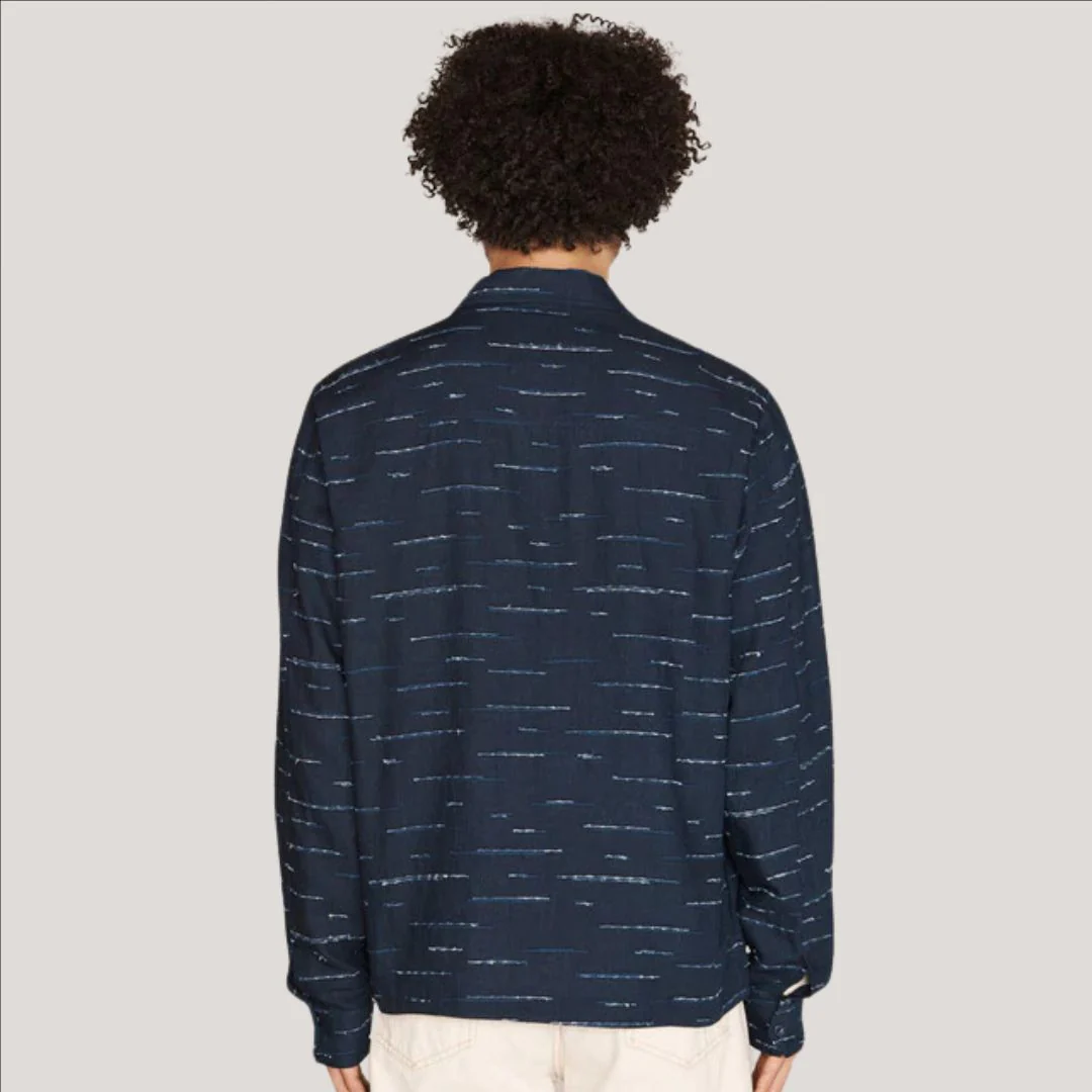 Bowie Shirt Jacket (Indigo) - Image 3