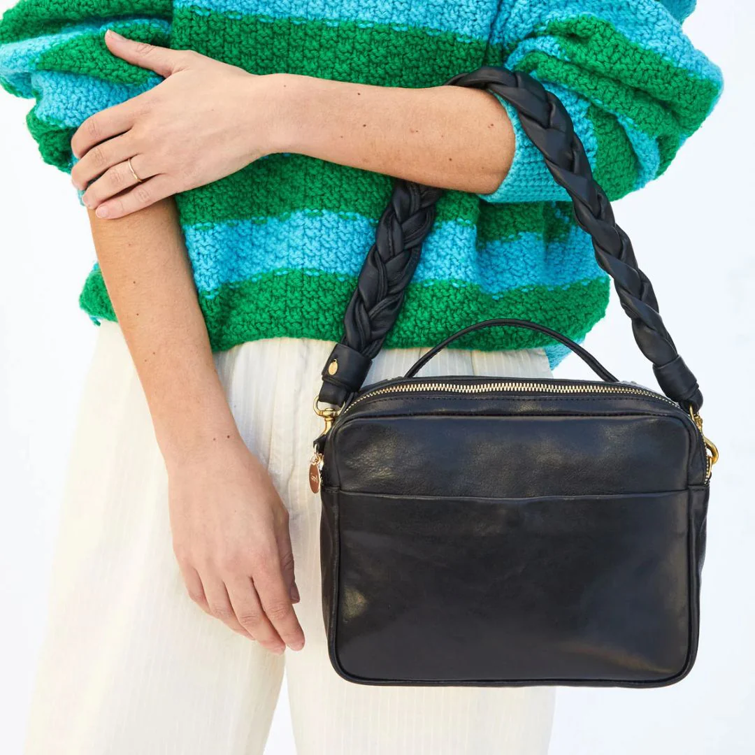 Braided Shoulder Strap (Black) - Image 2