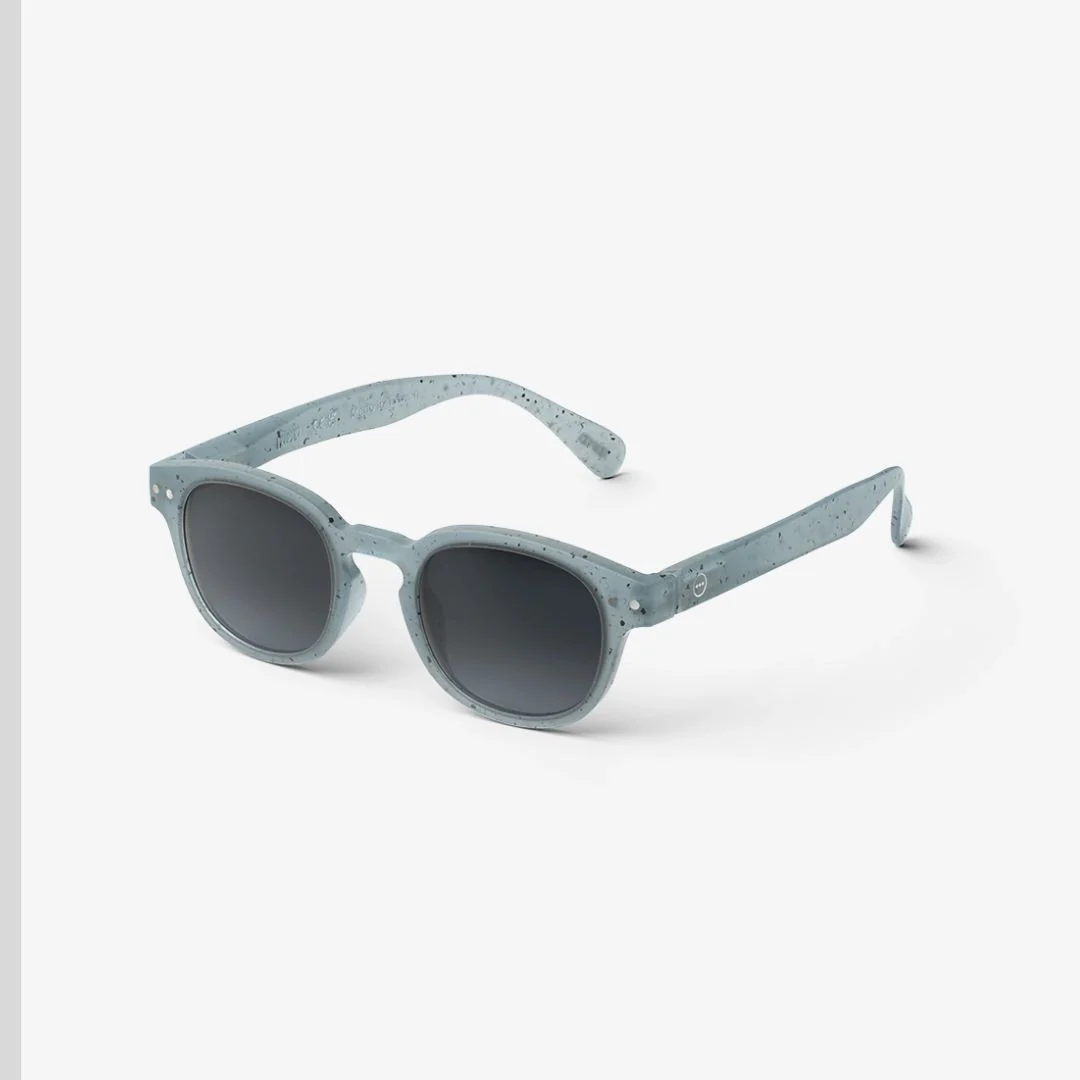 #C Junior Sunglasses (Washed Denim) - Image 2