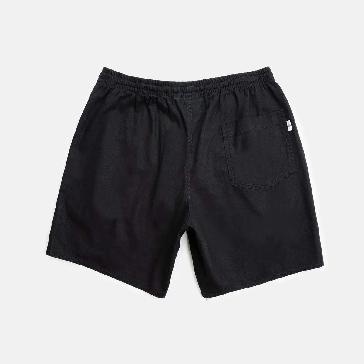 Classic Linen Jam Shorts (Vintage Black) - Image 3