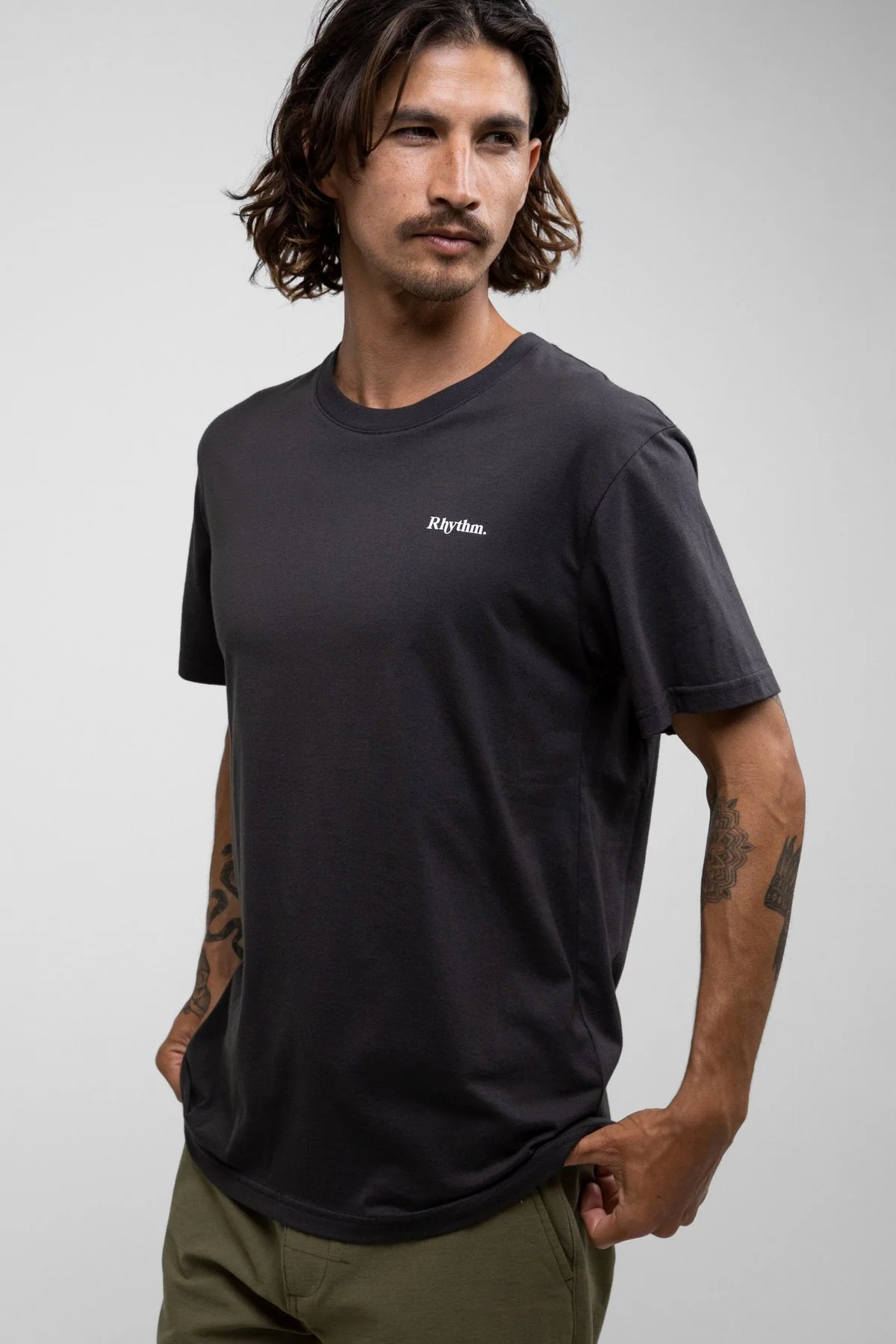 Classic Brand Tee (Black) - Image 3