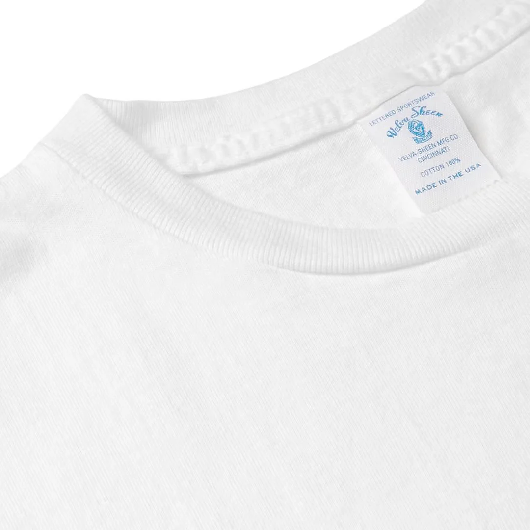 Crew Neck T-Shirt (White) - Image 3
