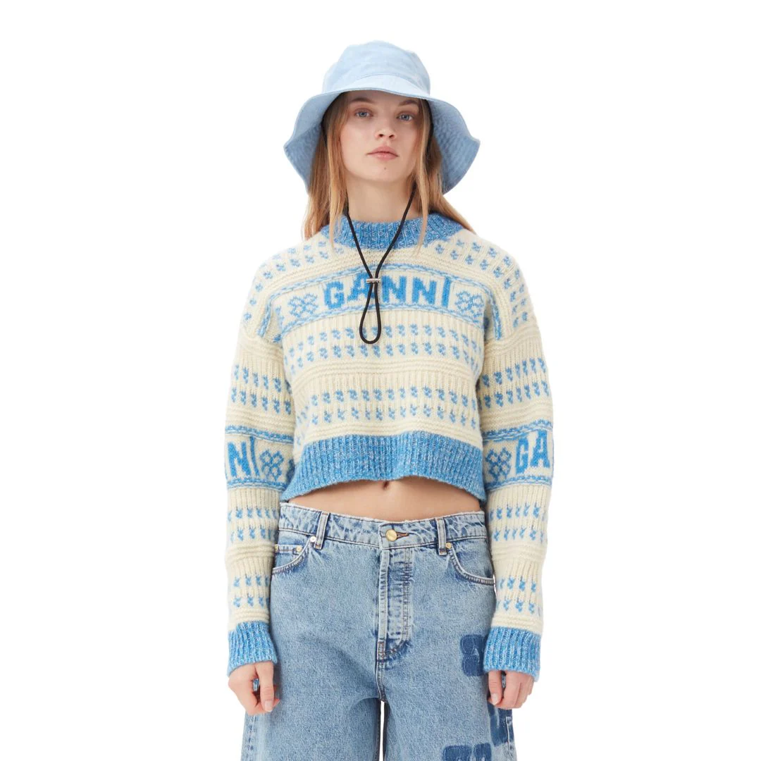 Denim Bucket Hat (Baby Blue) - Image 2
