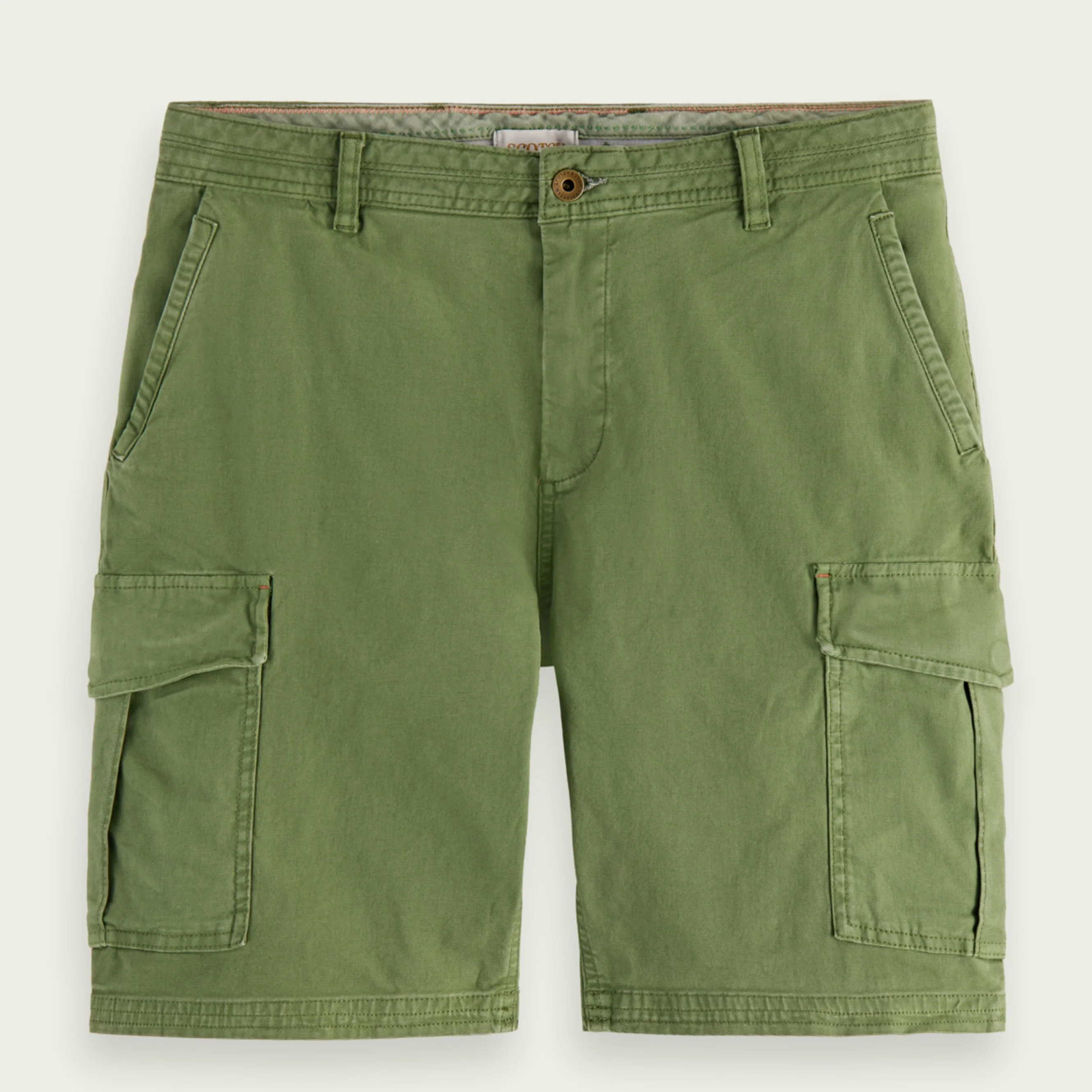 Fave Garment-Dyed Cargo Shorts (Army) - Image 4