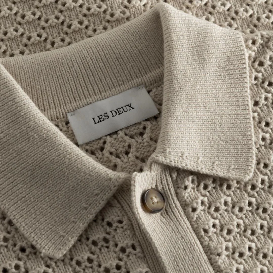 Gideon Knit Shirt (Ivory) - Image 2