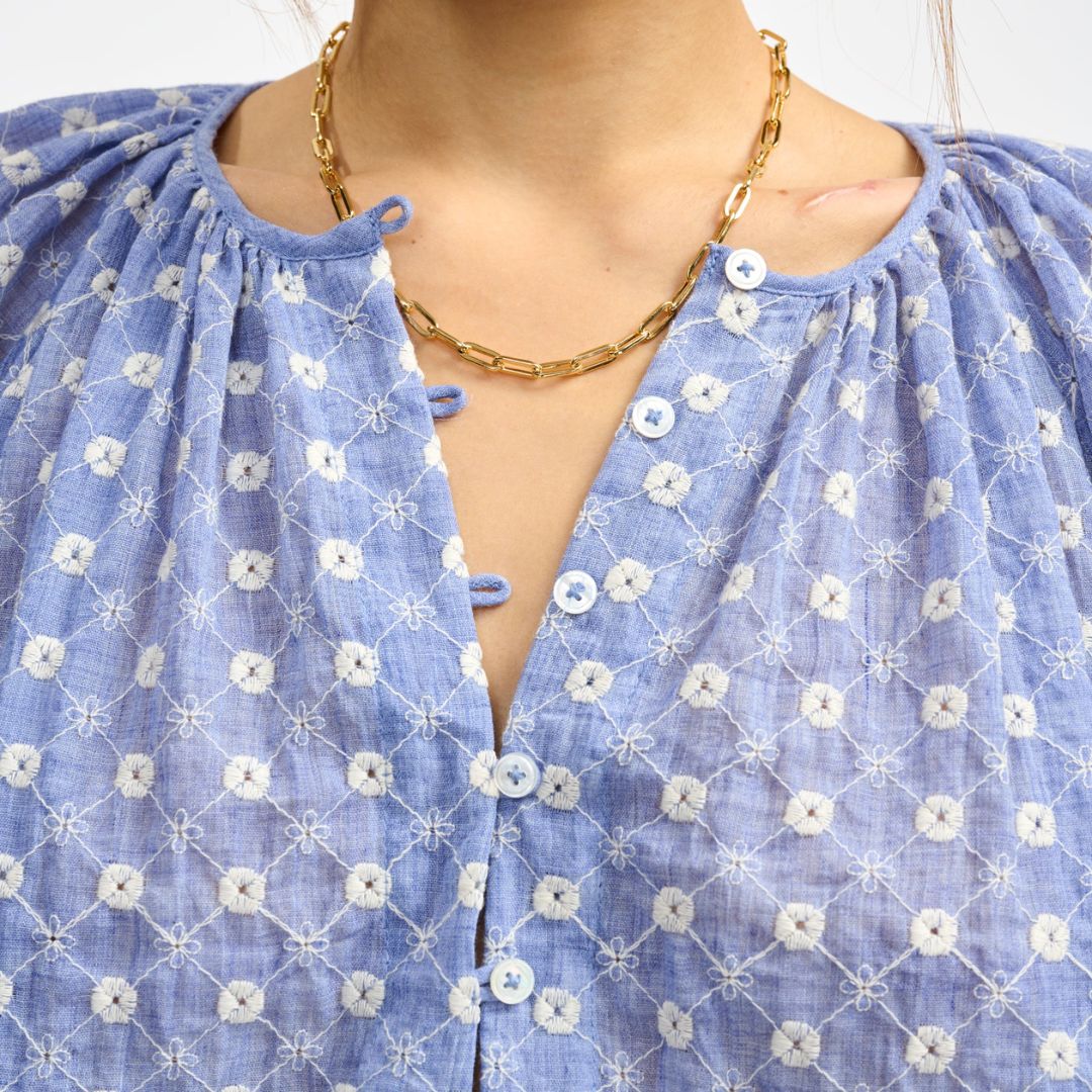 Haiti Blouse (Blueworker) - Image 3
