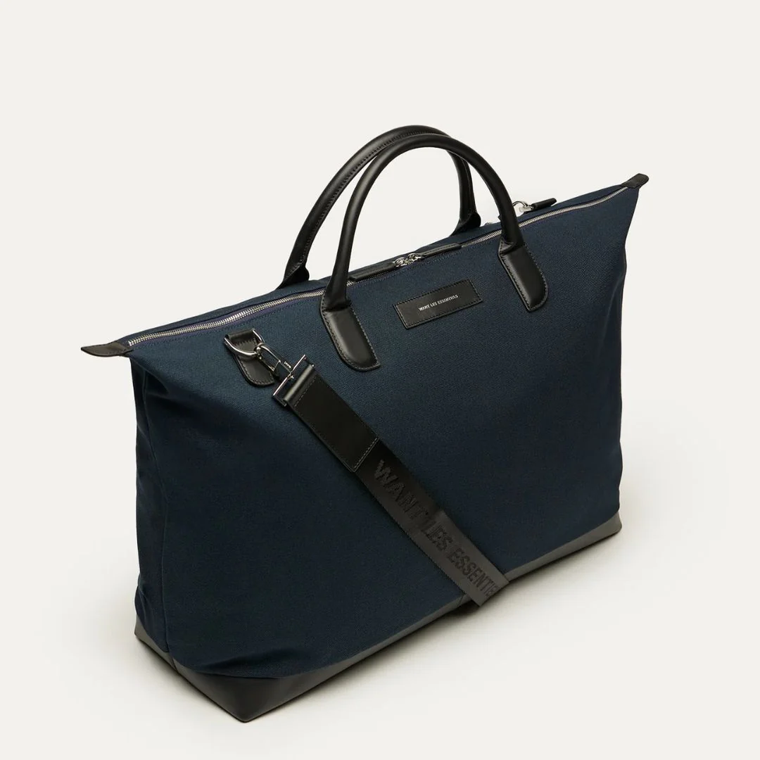 Hartsfield Canvas Weekender Bag (Navy) - Image 2