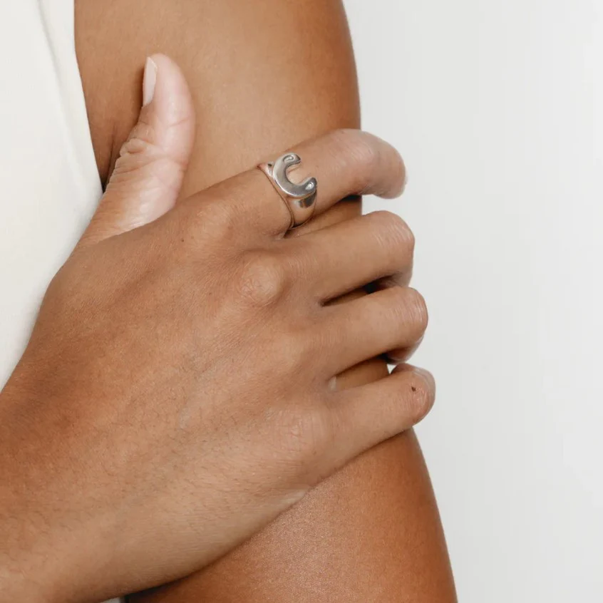 Horseshoe Ring (Silver) - Image 2