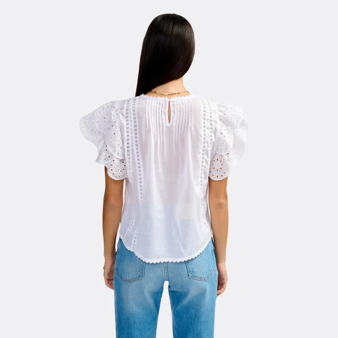 Hudalla Blouse (White) - Image 2