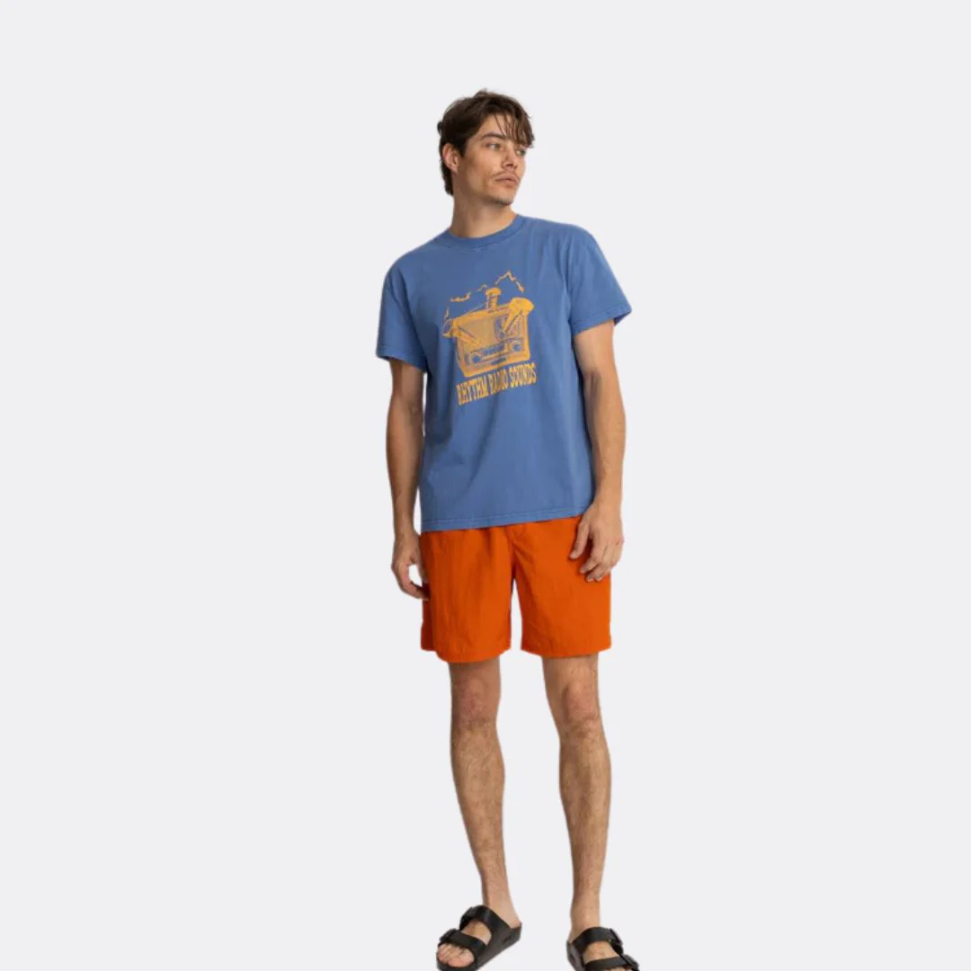 Interrupted Band SS T-Shirt (Cobalt) - Image 2