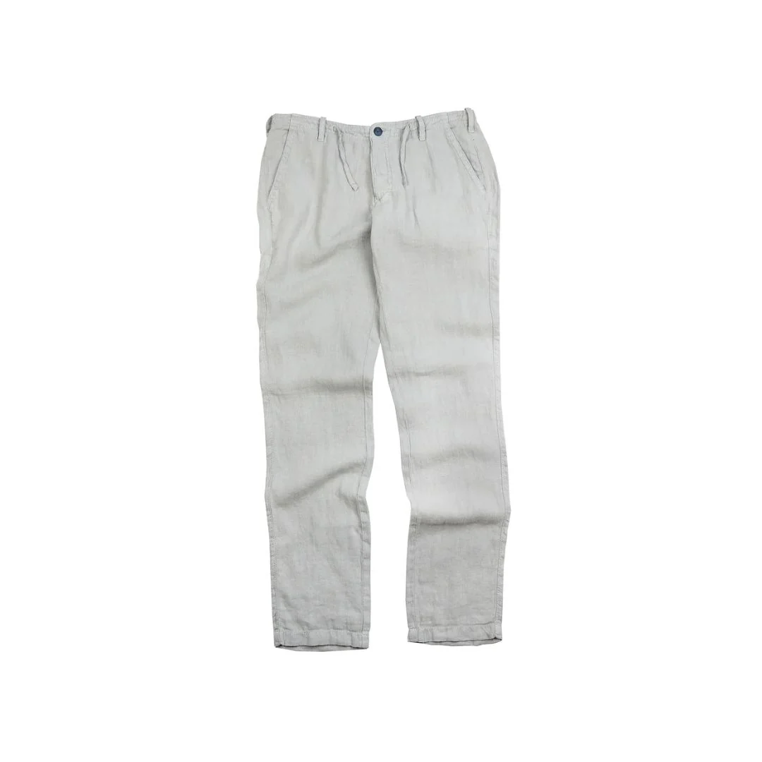 Key West Linen Pants (Light Grey)