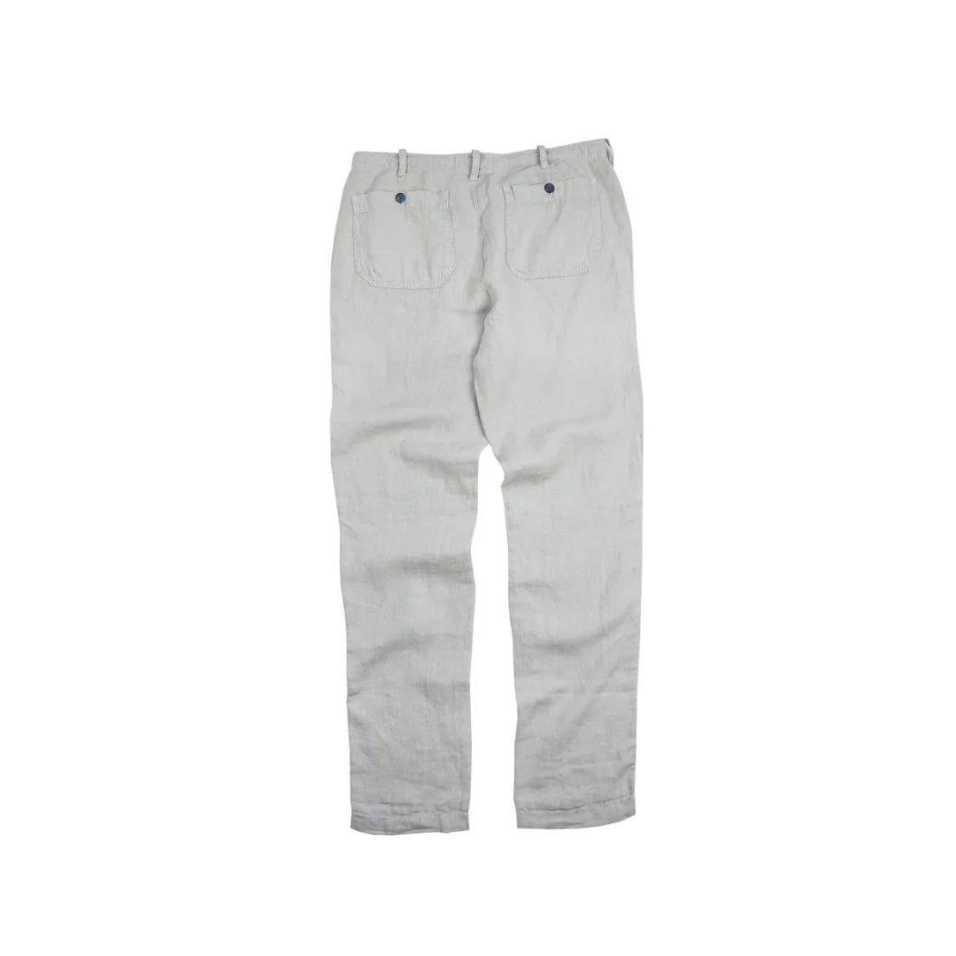 Key West Linen Pants (Light Grey) - Image 2