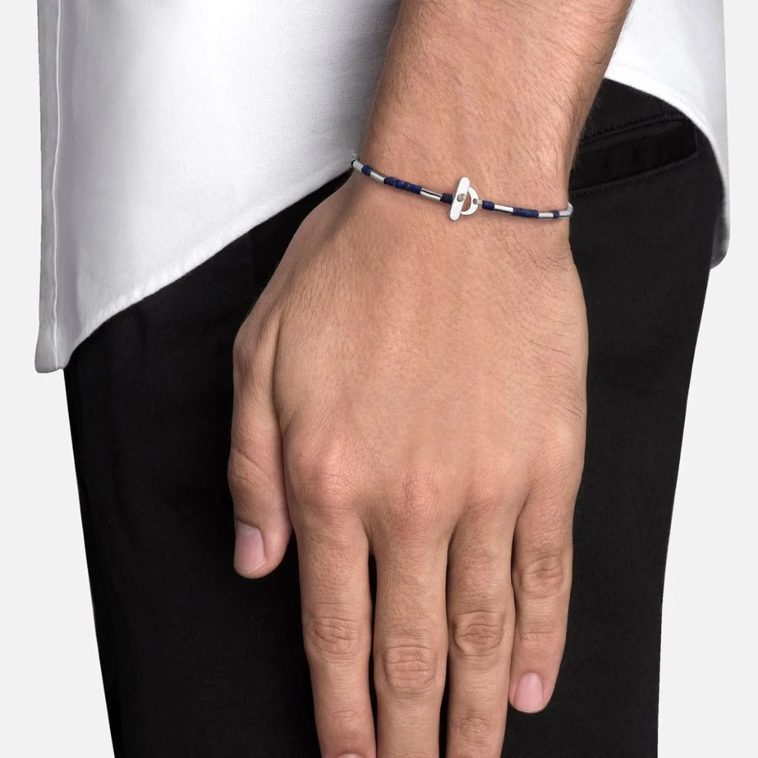 Lani Lapis Bracelet (Sterling Silver + Blue) - Image 2