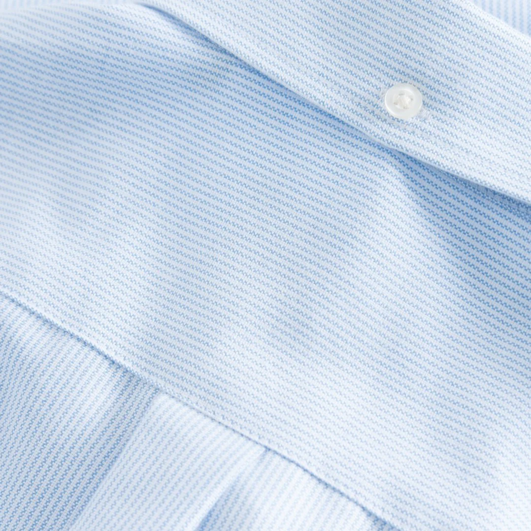 Life Shirt (White + Light Blue) - Image 4
