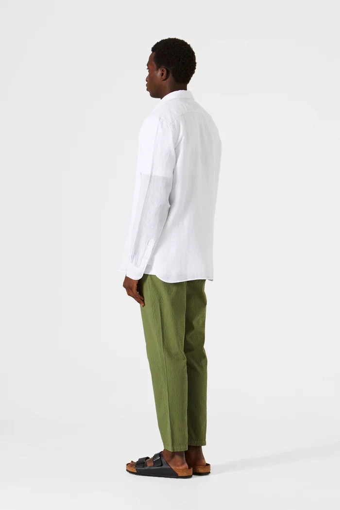 Linen Shirt (White) - Image 4