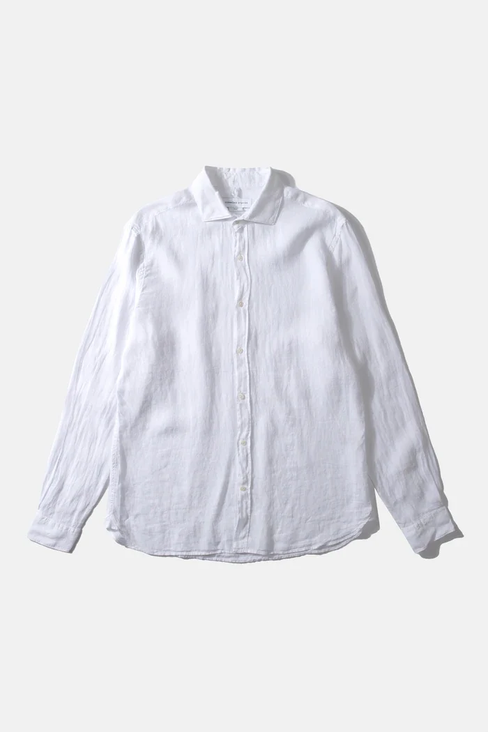 Linen Shirt (White) - Image 5