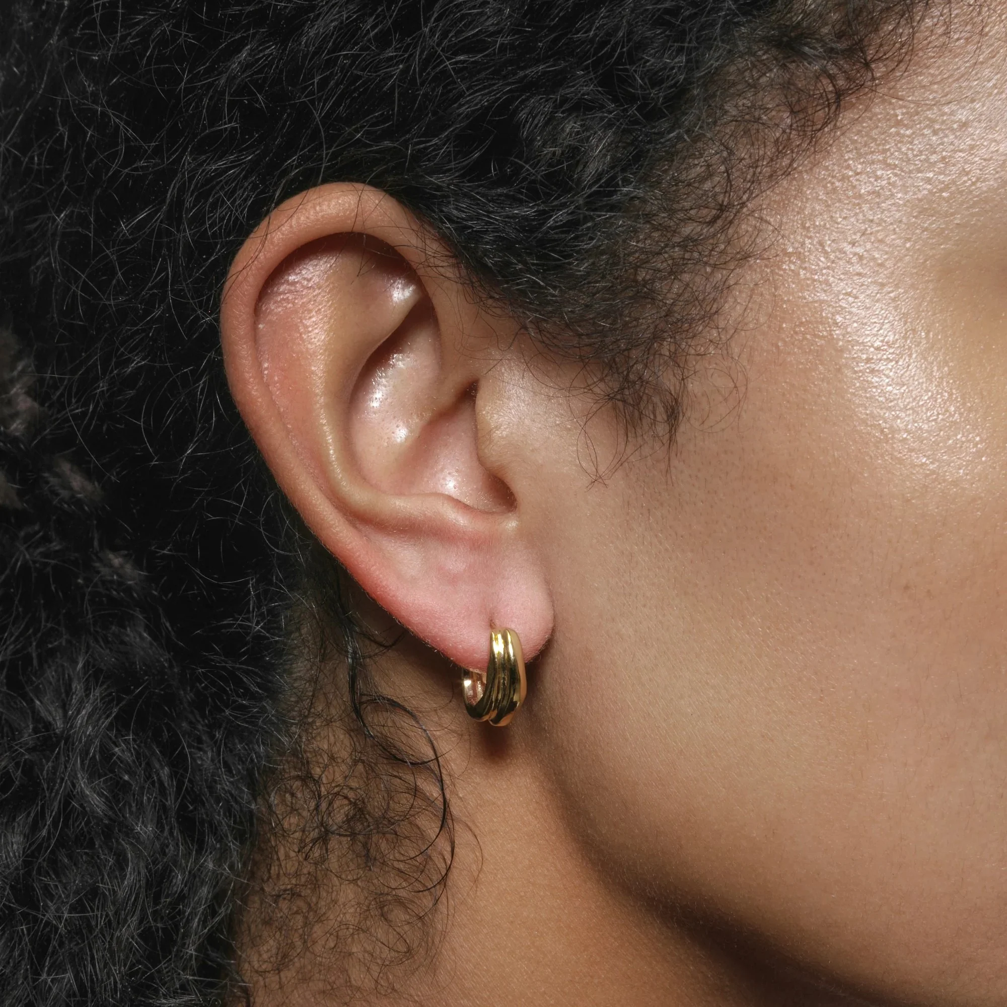 Maeve Hoops (Gold) - Image 2