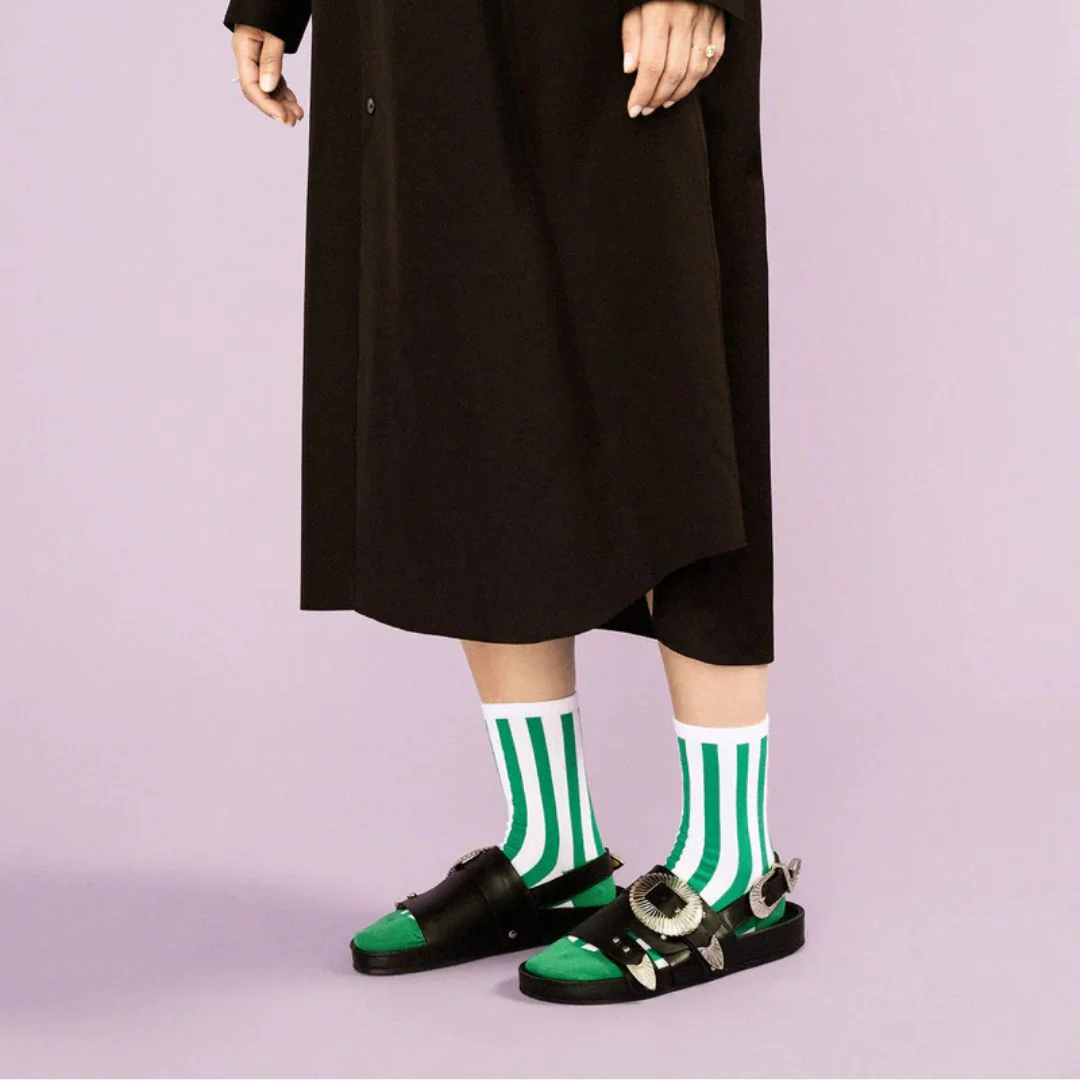 Manchester Crew Socks (Emerald) - Image 2