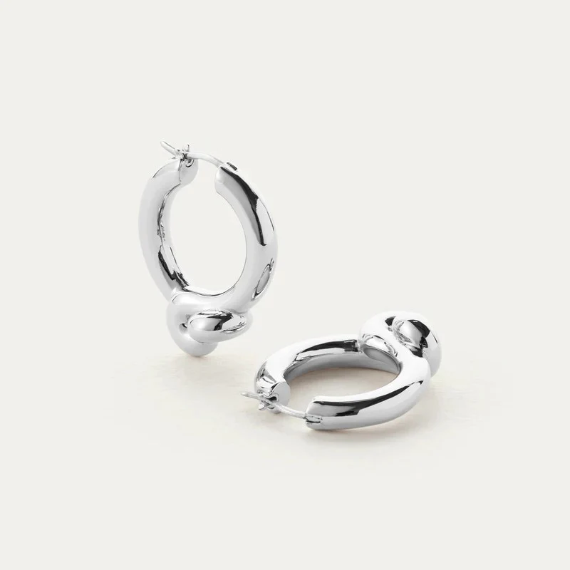 Maeve Hoops (Silver)