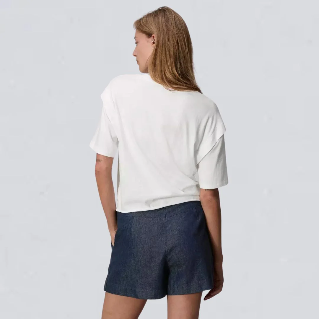 Mica Tie Tee (White) - Image 3