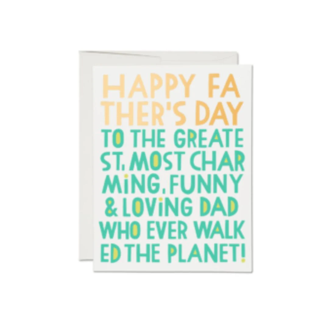 Most Charming Dad Card