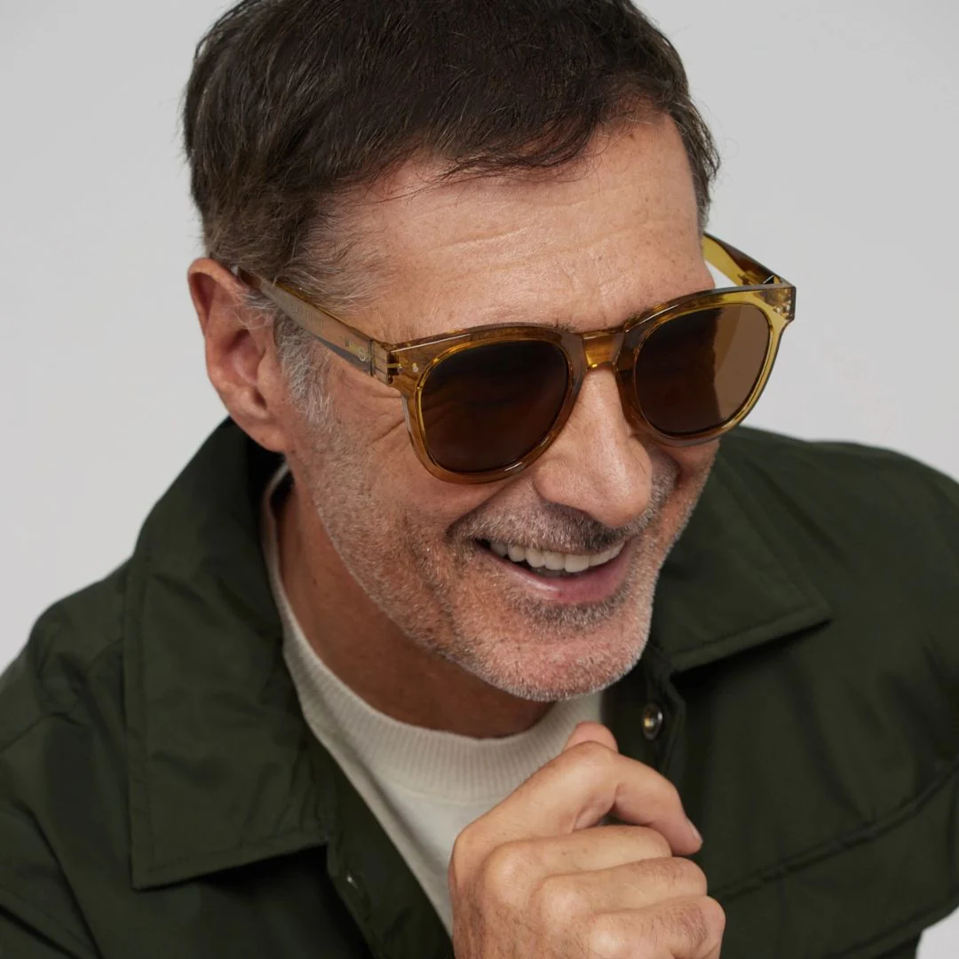 #N Sunglasses (Golden Green) - Image 3