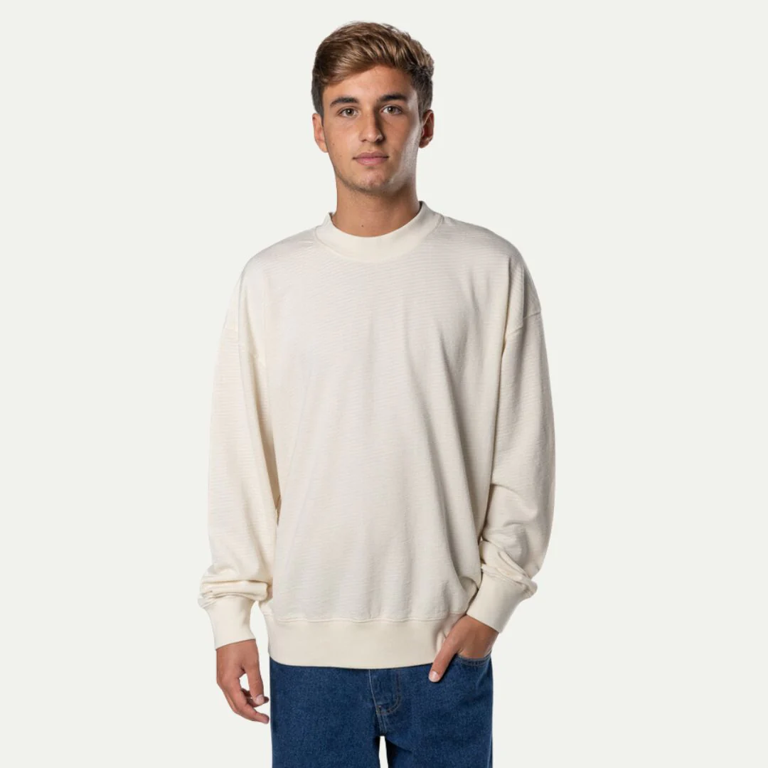 Paiva Sweatshirt (Textured Ecru) - Image 2