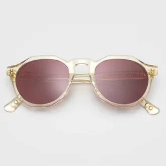 Pinto Sunglasses (Champagne + Pink) - Image 2