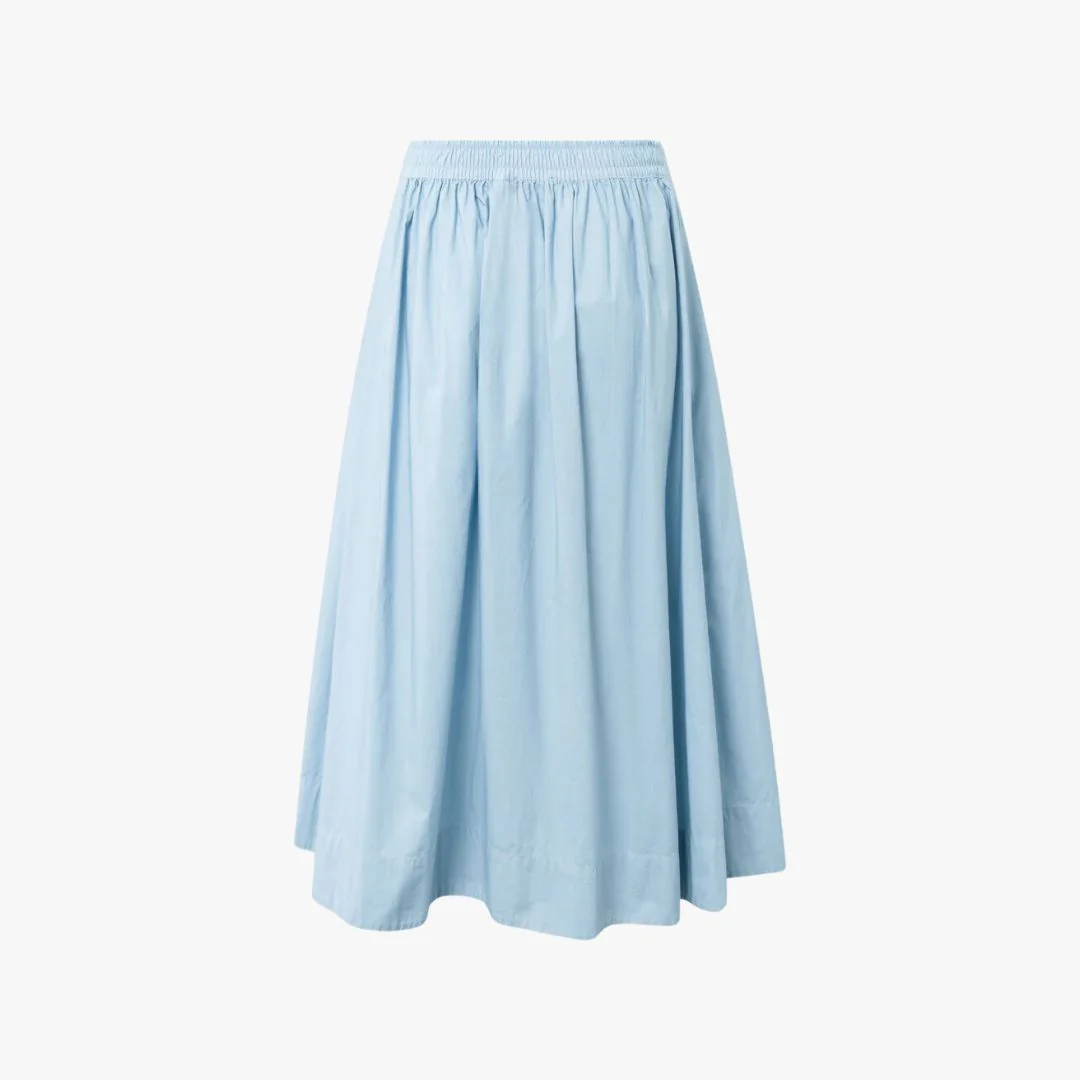 Pippa Poplin Skirt (Skyway) - Image 2