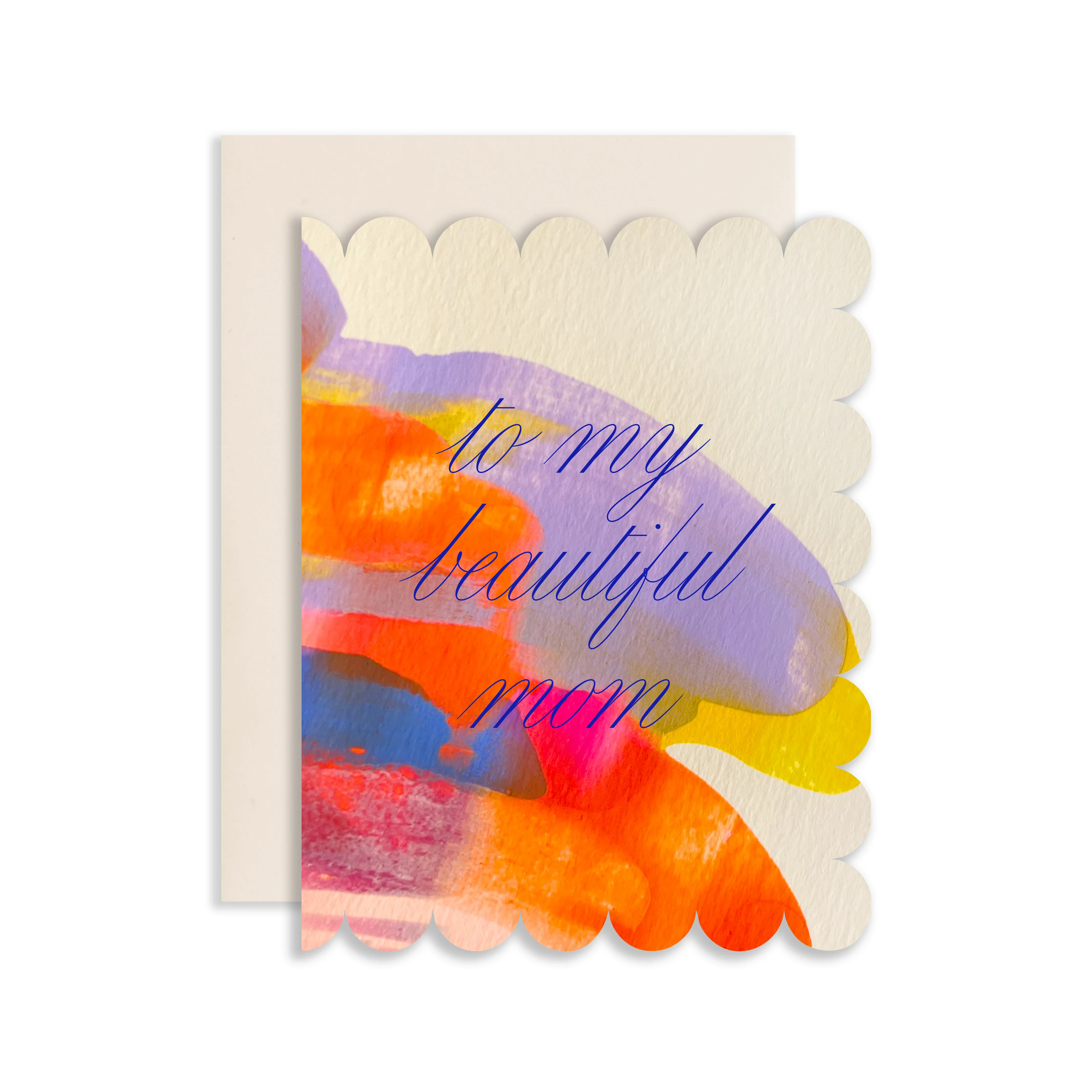 Plumeria Mom Card