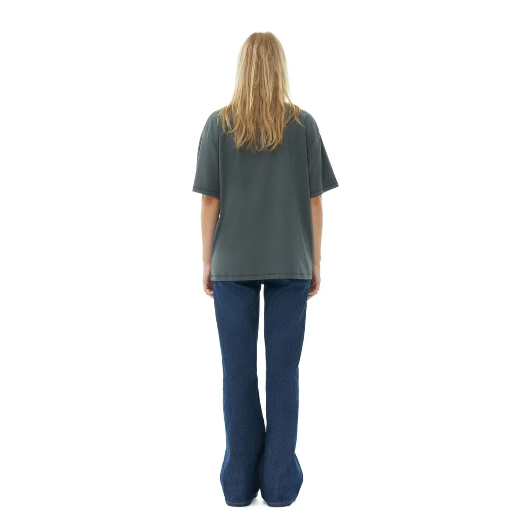 Relaxed Cherry T-Shirt (Volcanic Ash) - Image 3
