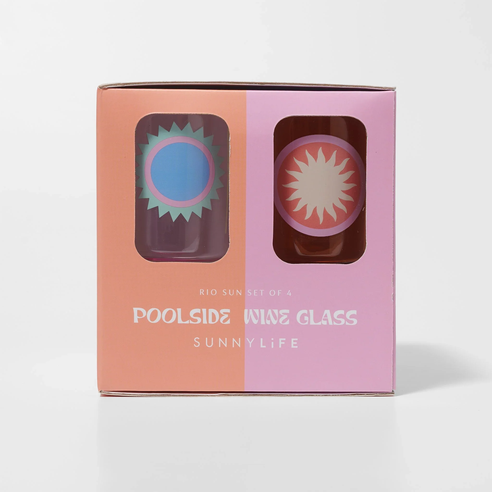 Rio Sun Poolside Wine Glasses | Set of 4 - Image 5