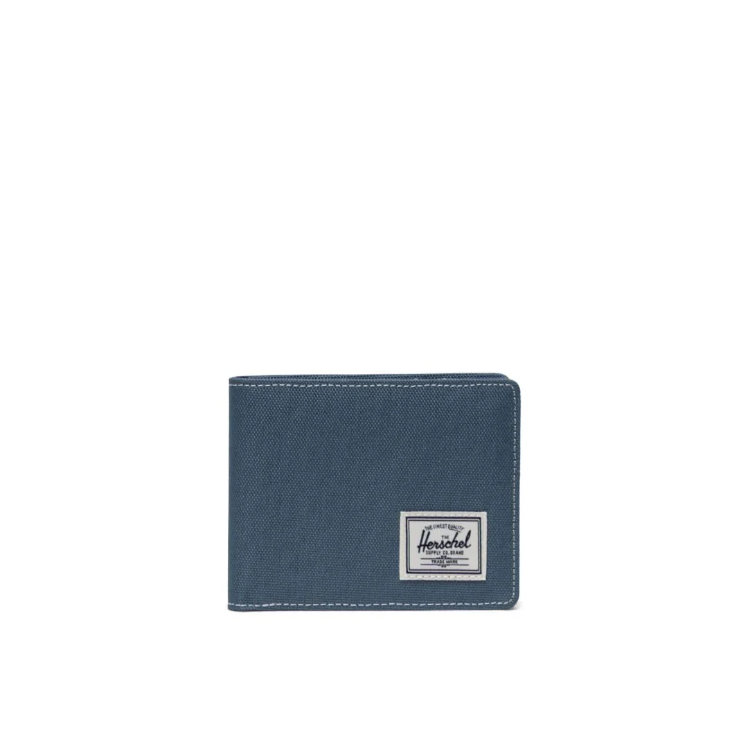 Roy Wallet (Blue Mirage + White Stitch)