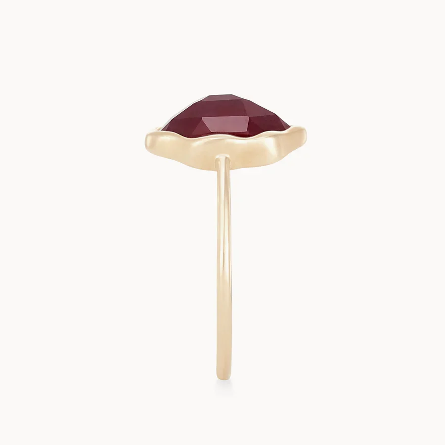 Ruby Mood Ring (14K Gold) - Image 3