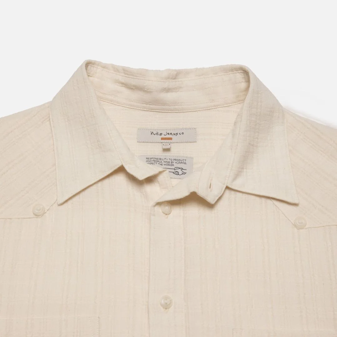 Ryan Cuban Shirt (Ecru) - Image 4