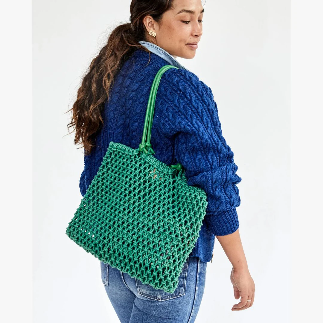 Sandy Beach Tote (Green) - Image 2