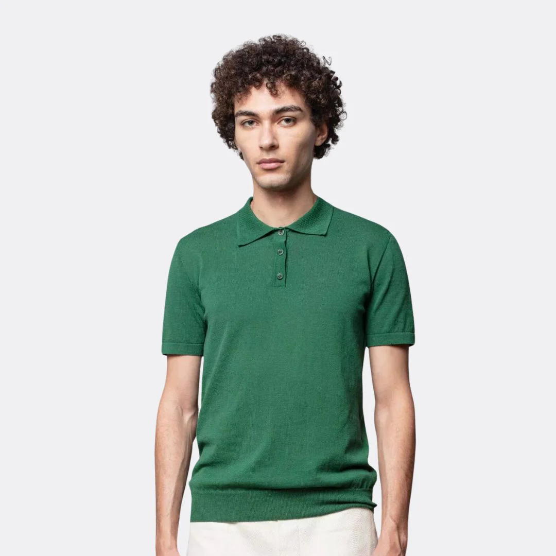 Silno Polo Sweater (Green) - Image 2
