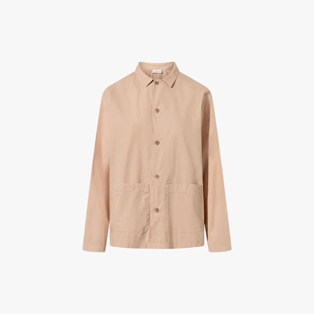 Skylar Poplin Shirt (Light Blush) - Image 2