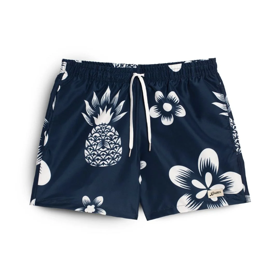 Swim Trunks (Midnight Coastal Floral)