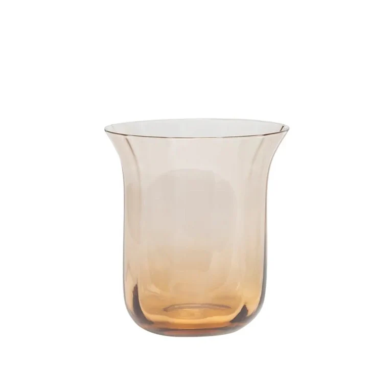 Textured Glass Tumbler (Amber + Pink) - Image 2