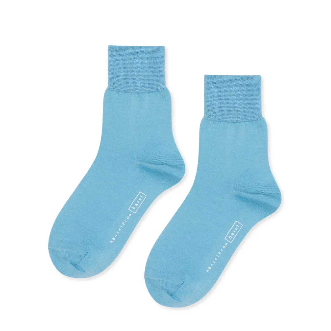 Trouser Crew Socks (Cornflower)
