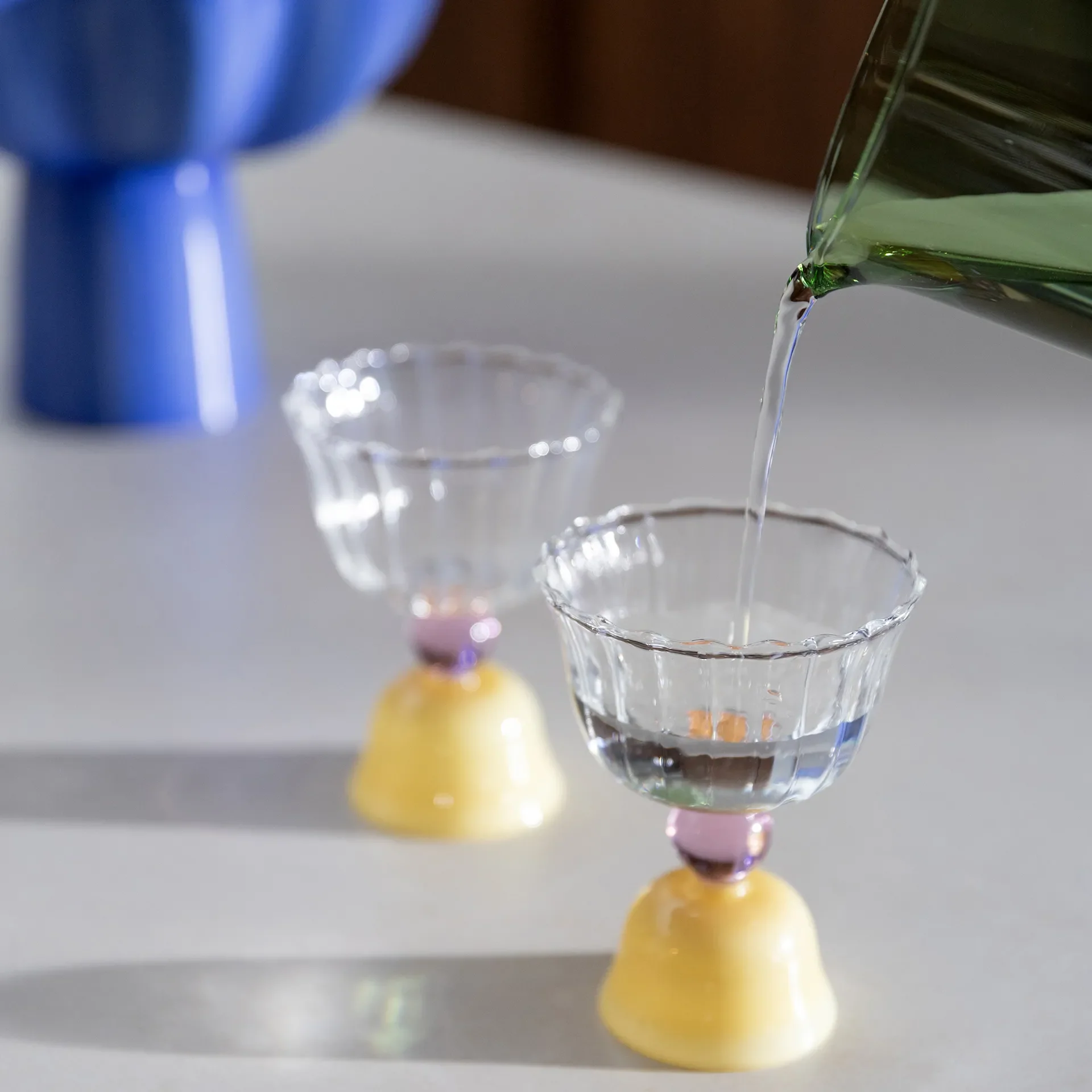 Tulip Glasses | Set of 2 (Caramel) - Image 2