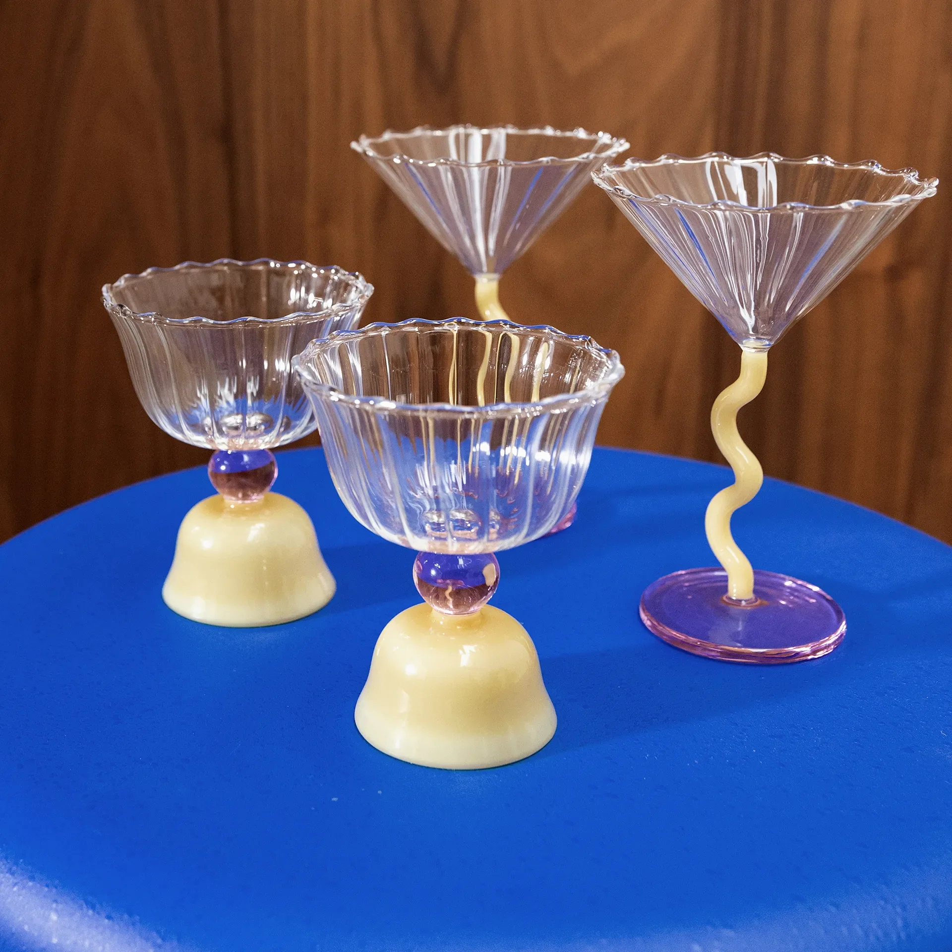 Tulip Glasses | Set of 2 (Caramel) - Image 3