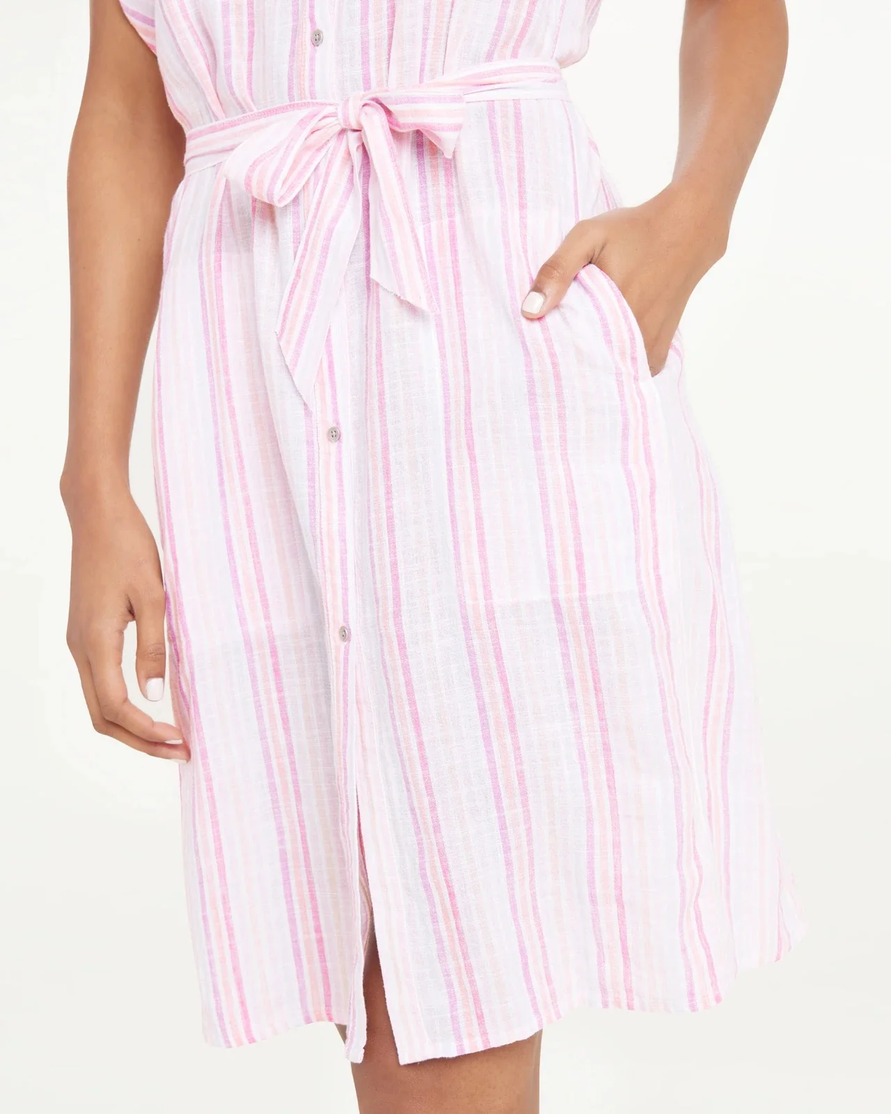 Wailea Dress (Hibiscus Stripe) - Image 4